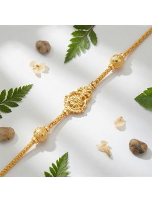 Traditional Combini Floral Mugappu Chain
