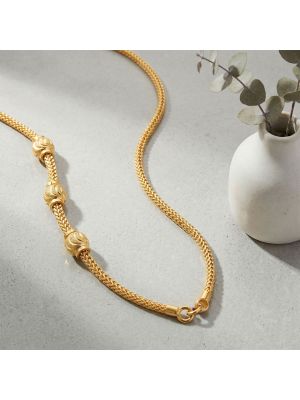 Traditional Combini Balls Gold Chain