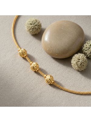 Traditional Combini Balls Gold Chain