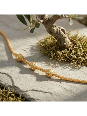 Classical Sundari Balls Gold Chain