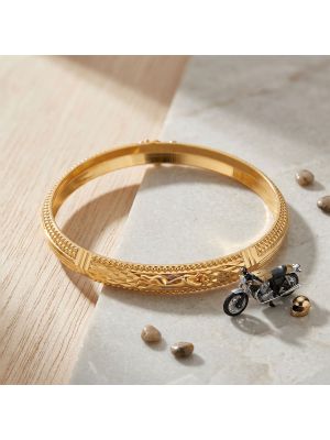 Jaguar Lasered Gold Gadi