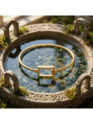 Buckle Casting Ladies Gold Gadi