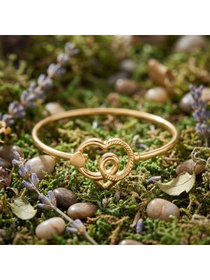 Loop Casting Ladies Gold Gadi