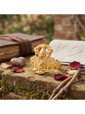 Lord Balaji Casting Gold Ring