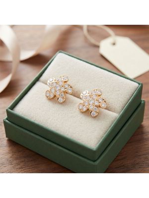 Palace Horizon Stones Gold Stud Earrings