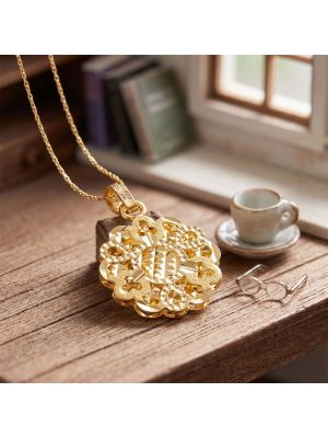 Women's Floral Wheel Gold Dollar