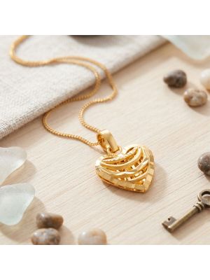 Trendy Heart Gold Dollar