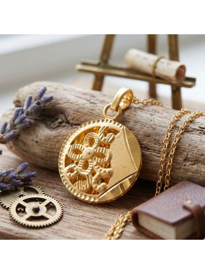 Lattice Blossom Gold Medal Dollar