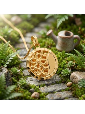 Filigree Blossom Gold Dollar