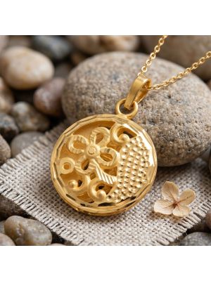 Thangamayil Premium Circular Gold Dollar