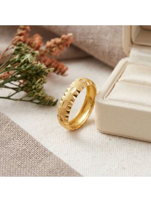 Artisan Casting Gold Wedding Ring