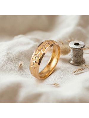 Imperial Floral Casting Gold Ring