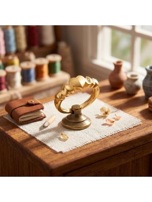 Women's Multi-Heart Gold Casting Ring