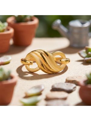 Ladies Bold Infinity Gold Casting Ring