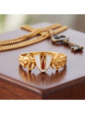 Sacred Sangu Namam Casting Gold Ring