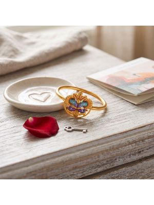 Twin Avian Casting Gold Ring