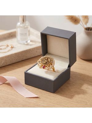 Sacred Devi Meenakshi Gold Ring