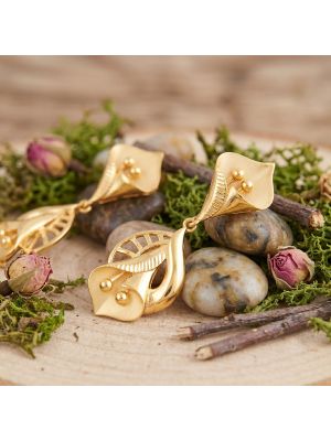 Premium Dangle Gold Casting Drops