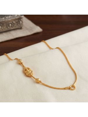 Sowbhagya Lakshmi Mugappu Gold Chain