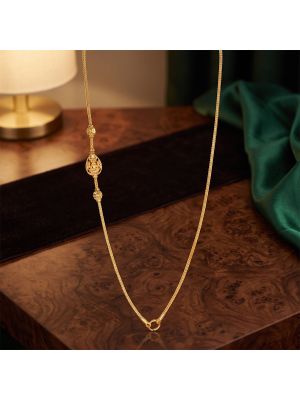 Divine Lakshmi Mango Mugappu Gold Chain