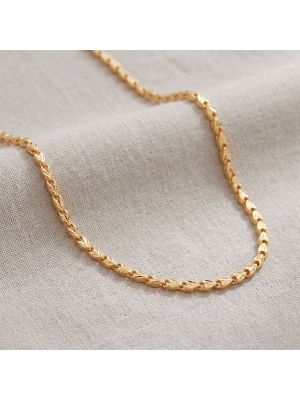 Twisted Rope Fancy Gold Chain