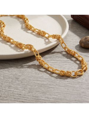 Intricate Casting Gold Chain