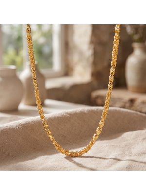 Italian Indo Cutting Gold Chain