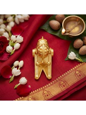 Traditional Gold Pattai Thali