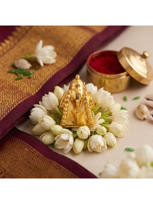 Traditional Siragu Gold Thali