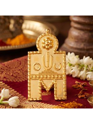 Sacred Venkat Namam Gold Thali