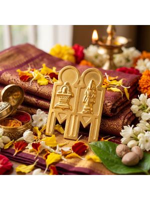 Traditional Amman Samy Gold Thali