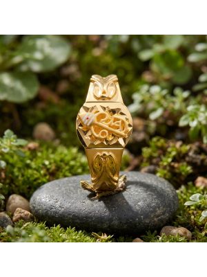 Murugan Vel Gold Ring