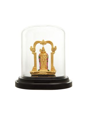 Lord Murugan Silver Idol