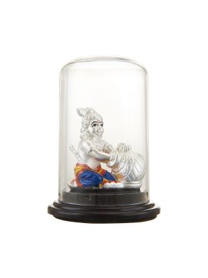 Little Krishna Silver Idol