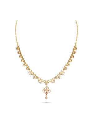 Latest Silver Fancy Necklace