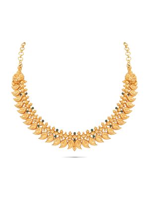 Leaf Silver Necklace