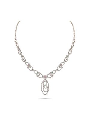 Latest Silver Fancy Necklace