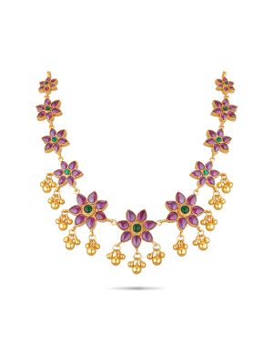 Latest Silver Fancy Necklace