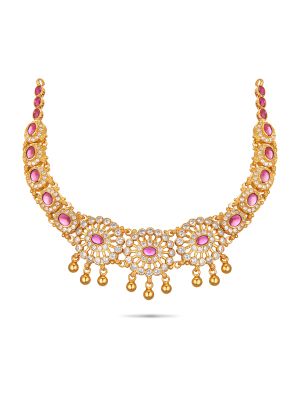 Latest Silver Fancy Necklace