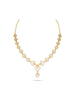 Latest Silver Fancy Necklace