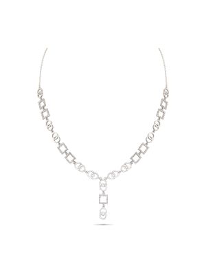 Exciting Silver Casting Necklace