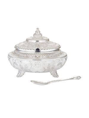 Enamel Sugar Pot