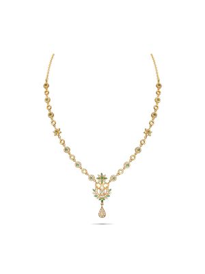 Elegant Silver Necklace Set