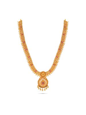 Enchanting Floral Silver Malai