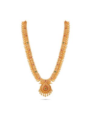 Exciting Floral Design Silver Malai