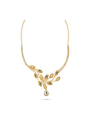 Enticing Silver Necklace Set