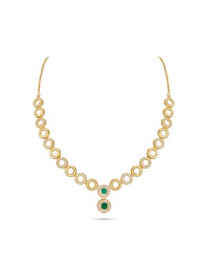 Latest Silver Fancy Necklace Set