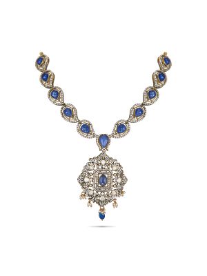 Enchanting Floral Silver Necklace