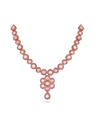 Enchanting Floral Silver Necklace