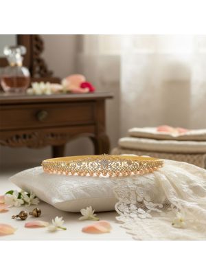 Victorian Pearl Drop Floral oddiyanam